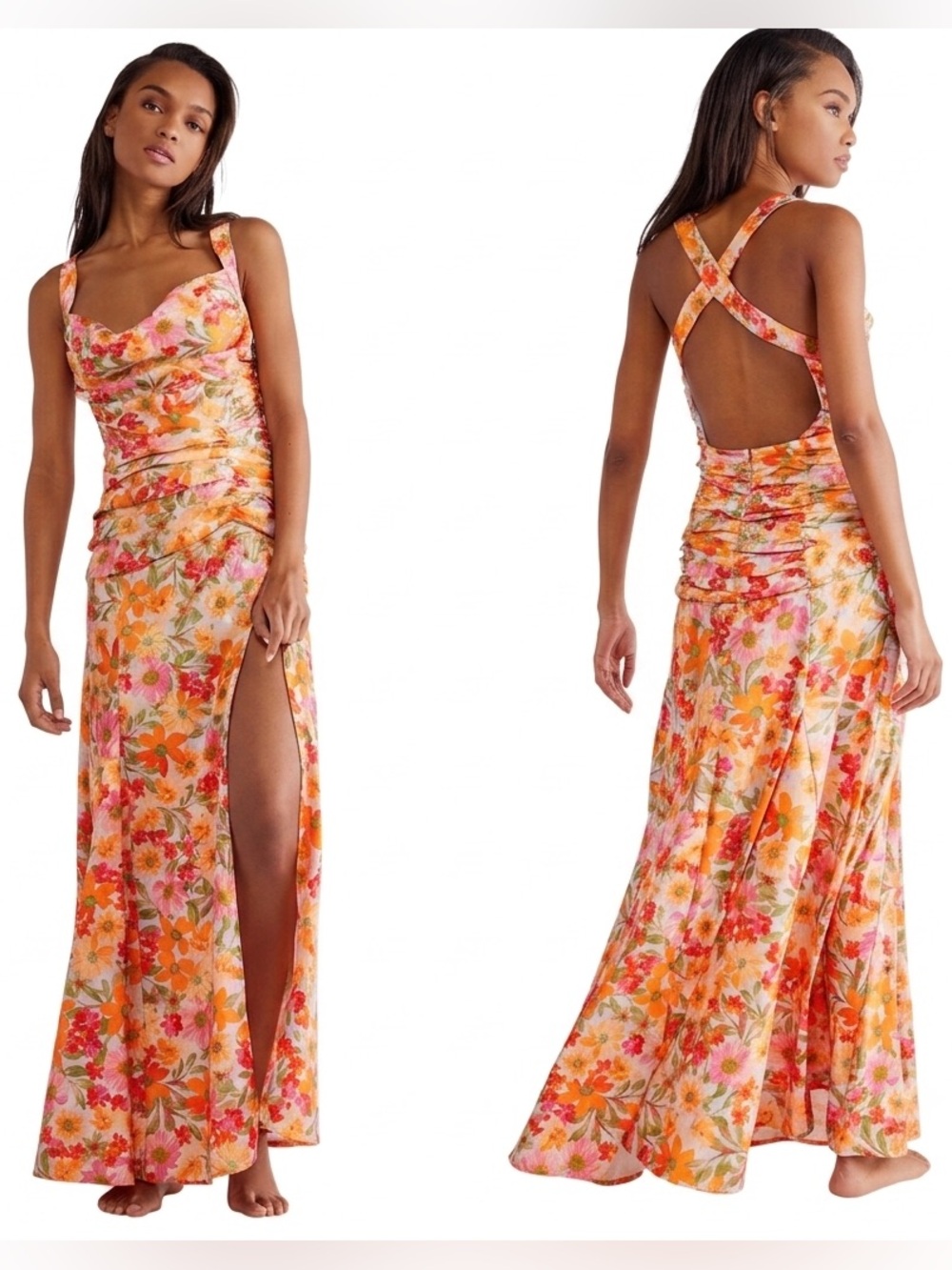 NWT For Love & Lemons Willa Maxi Dress